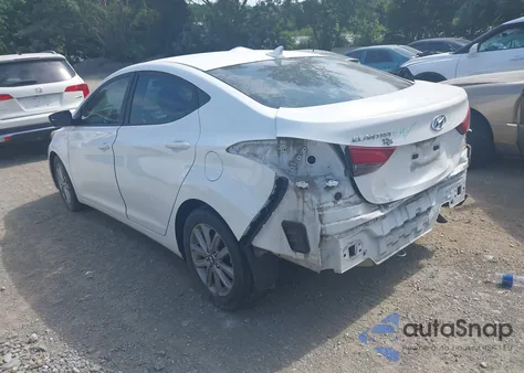 2014 Hyundai Elantra Se from USA, damaged, VIN 5NPDH4AE6EH525845